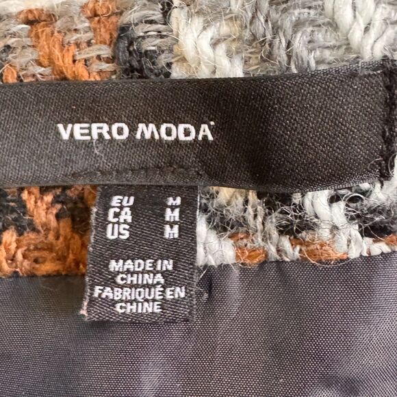 Vero Moda VMKenso Wool Plaid Mini Skirt - Picture 5 of 8